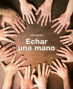 Voluntariado, echar una mano.