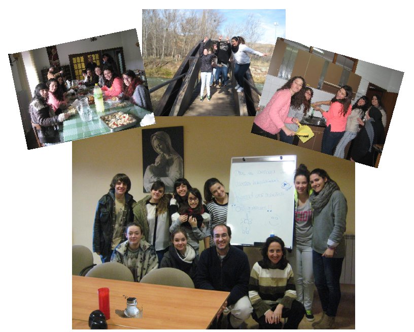 Comida, paseo, noche festiva, y despedida de la convivencia vocacional en el Monasterio de Vico