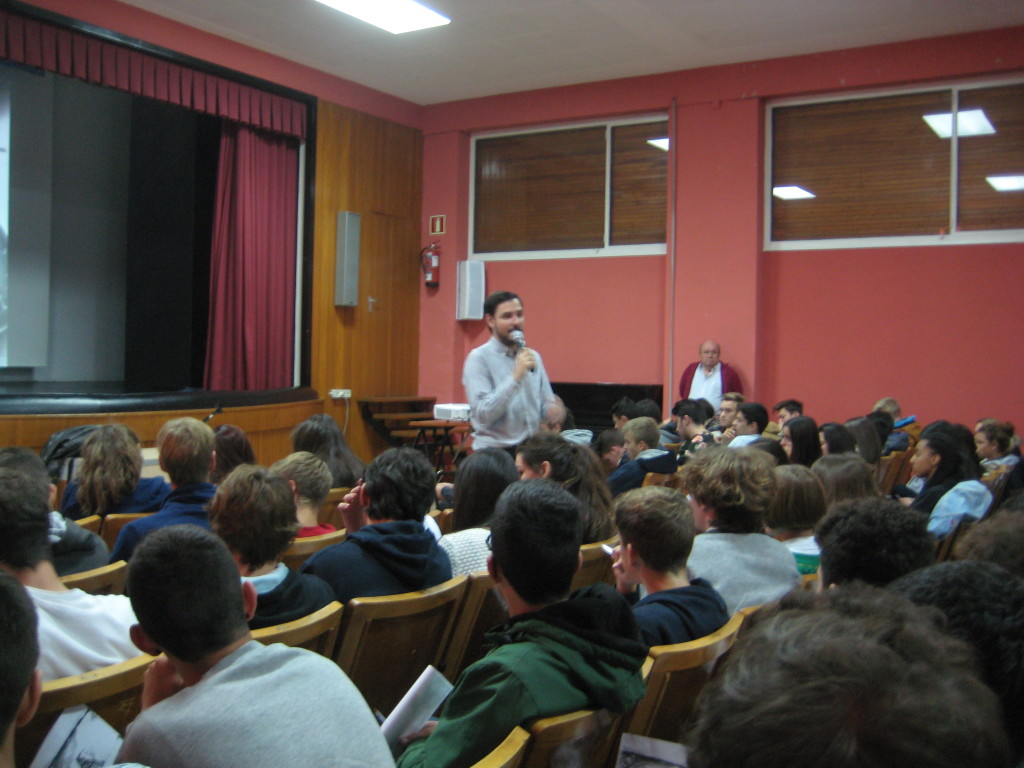 Jon Calleja en el Bachillerato