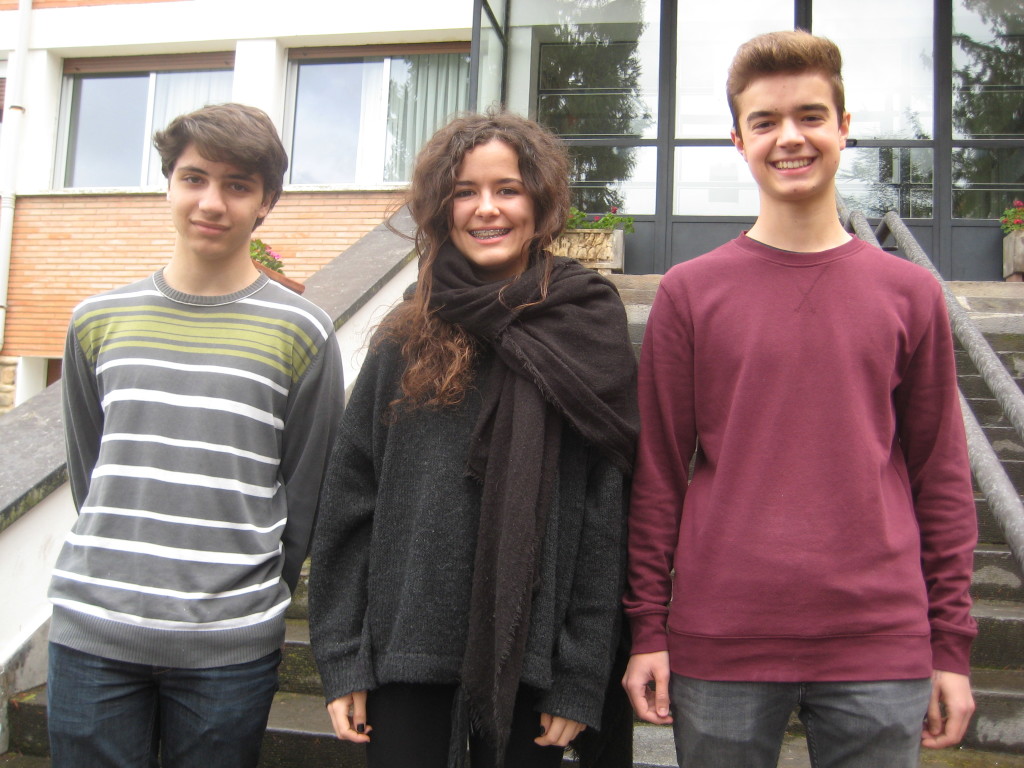 Pablo, Andrea y David