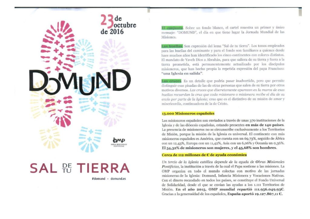 Cartel Domund